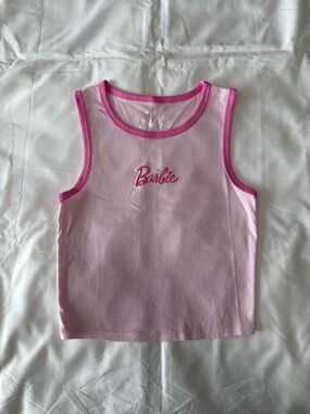 Light Pink Barbie Cropped Tank